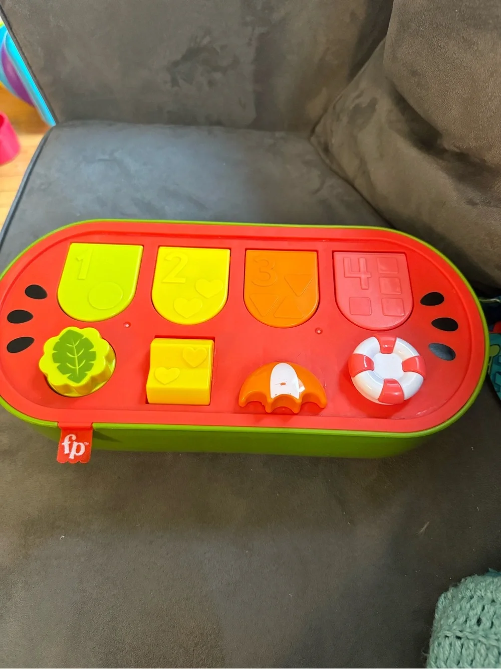 Fisher-Price Pop-Up Fruit Surprise Toy - Red, Yellow, Orange, Green